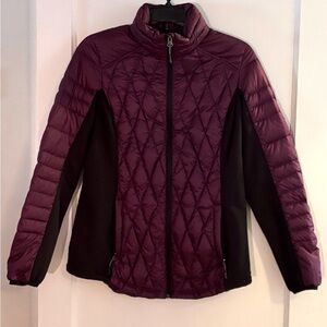 32 Degrees Purple Quilted Puffer Jacket